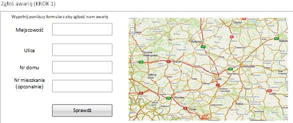 12 Formularz WWW Możliwość zgłoszenia przerwy w dostawie energii