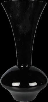 R72.00 Glass Black Oval Pot