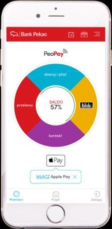 Aplikacja PeoPay na smartfony jest dostępna dla posiadaczy wybranych kont osobistych z dostępem przez bankowość