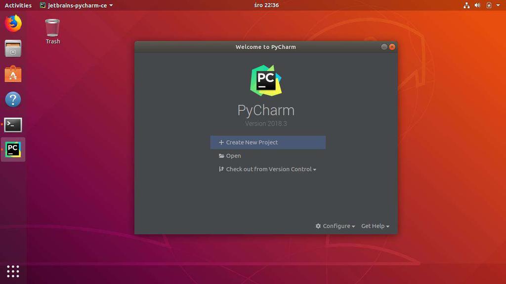 PyCharm Gratulacje!