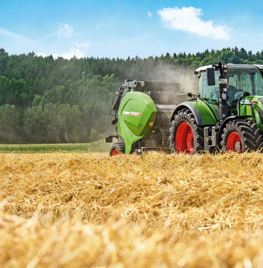 Zawsze idealny kształt. Prasy zwijające Fendt.