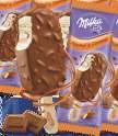 Lody MILKA Crunchy - Chocolate, OREO, DAIM 0 ml - na patyku,8 zł/l 59 00g