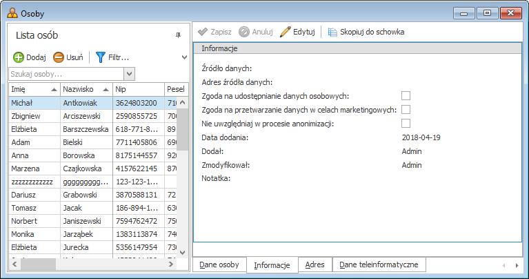 z obowiązku faktycznego usunięcia tych danych po upływie ustawowego okresu przechowywania lub ustania innego czynnika, dla którego ograniczono przetwarzanie.