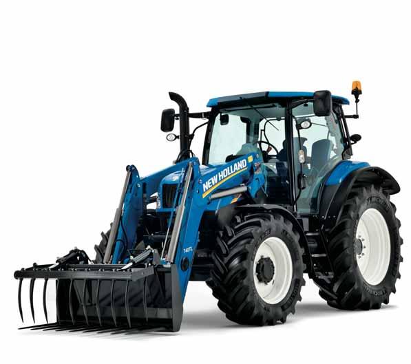 2 3 DOPASUJ CIÑGNIK DO POTRZEB TWOJEGO GOSPODARSTWA New Holland wie, e nie ma dwóch jednakowych gospodarstw, i dlatego opracowa a w pe ni konfigurowalne ciàgniki serii T6, które mogà zostaç