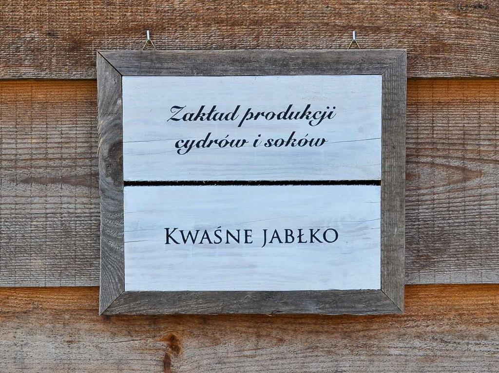 Kwaśne jabłko to znana amatorom jabłkowego trunku i wielokrotnie nagradzana marka ekologicznego cydru.