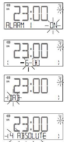 Ustawianie alarmu radiowego 1. Naciśnij przycisk lub. 2. Przewiń przyciskiem <> do pozycji "Wł." I naciśnij przycisk Wybierz. 3.