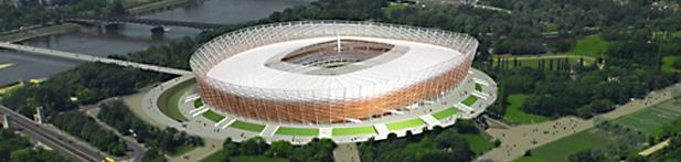 Stadion Narodowy w Warszawie Lokalizacja: Centrum Warszawy Pojemność: 55 tys.