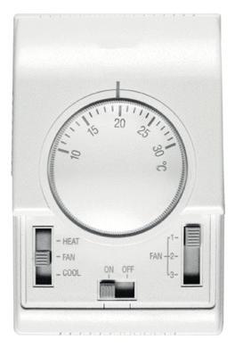 STEROWANIE ❶ ❹ ❷ lub lub lub ❸ ❺ ❶ Puszka przyłączeniowa wentylatora ❷ CTS- 3- stopniowy regulator obrotów z termostatem ❸ CHMI- sterownik programowalny ❹ Zawór dwudrożny z siłownikiem CRQ2d 1/2 /