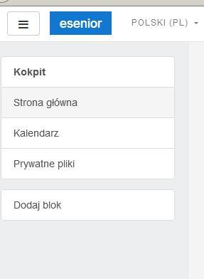 5. Zanim zajmiemy się uzupełnieniem naszego profilu przejdźmy do dostępnych kursów klikając po lewej