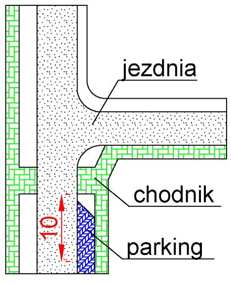 Wstępna analiza projektu na podstawie koncepcji/projektu zagospodarowania terenu Mając na uwadze powyższe przygotowałem przykładowy rysunek obrazujący najczęściej występującą sytuację.