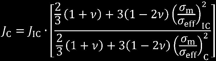 (11) Przedstawione w pracy [21] wyniki w postaci zmian wartości parametru σ m /σ 0 mogą ułatwić korzystanie z kryteriów pękania (10) i (11). Na rys.