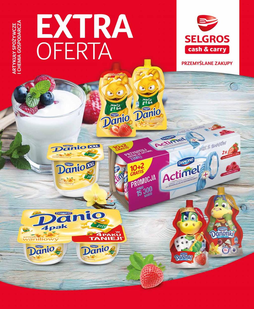 110-128 P DANIO W SASZETCE 140 G 54472824 1 78 10 z VAT 1.87 ACTIMEL 10 x 100 G + 2 GRATIS 89679856 z VAT 11.