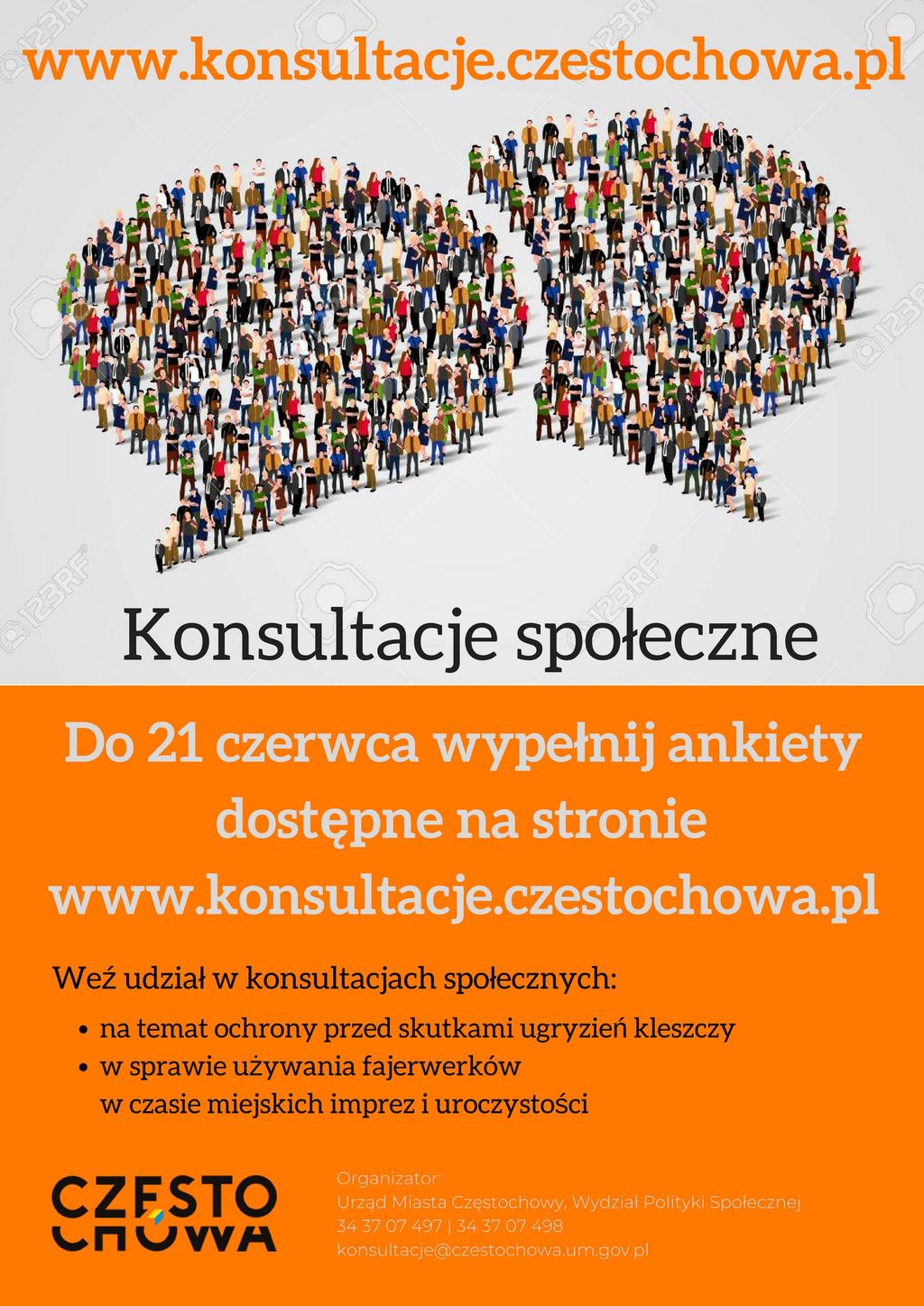 3. Przygotowanie oraz dystrybucja materiałów informacyjnych Na portalu społecznościowym Facebook (profile: Budżet w Częstochowie, miasta) Obywatelski Częstochowa zamieszczono - profil informacje o