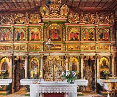 Drewniana cerkiew pw. Zaśnięcia Bogurodzicy w Andrzejówce pochodzi z 1864 r.
