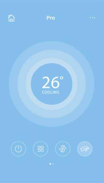 EN 8 C HEAT User can let the AC run under 8 O C Heat by one-click.