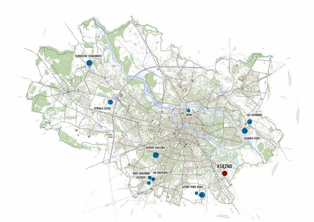 ZOSTAŃ NASZYM SĄSIADEM Zamieszkaj na nowoczesnym osiedlu dobrze skomunikowanym z Centrum. Księżno znajduje się w sąsiedztwie rozległych terenów zielonych, w zagospodarowanej dzielnicy miasta.