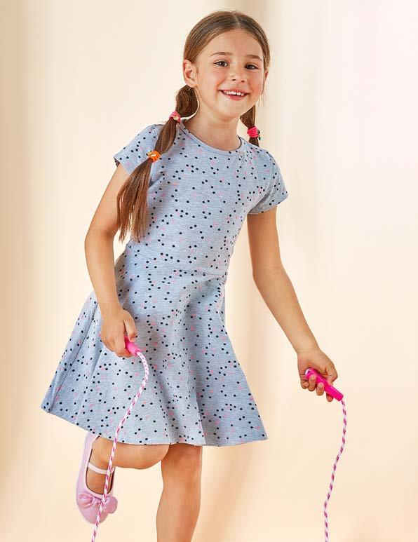Minnie Mouse, rozmiary: 104-134 cm sukienka dziewczęca, cinana w pasie, z nadrukiem