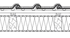Przyk ady zastosowa folii w zale noâci od konstrukcji po aci dachowej Każda membrana ma deklarowaną w karcie techniczniej i/lub na opakowaniu odporność na promieniowanie UV, które oddziaływuje na nią