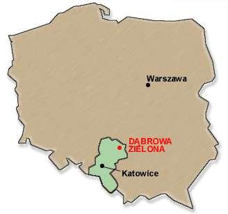OGÓLNA CHARAKTERYSTYKA GMINY DĄBROWA ZIELONA Gmina Dąbrowa Zielona położona jest na Wyżynie Środkowomałopolskiej w obrębie Niecki Włoszczowskiej w północno-wschodniej części województwa śląskiego, w