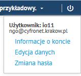 danych inicjatywy Logo inicjatywy Galeria Działania Newsletter Zmiana hasła Usunięcie konta W prawym górnym