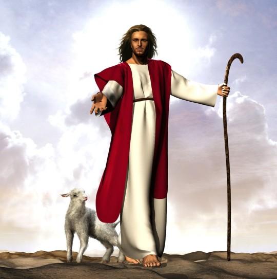 with care. This ideal image of the shepherd finds its fulfillment in Jesus Christ.