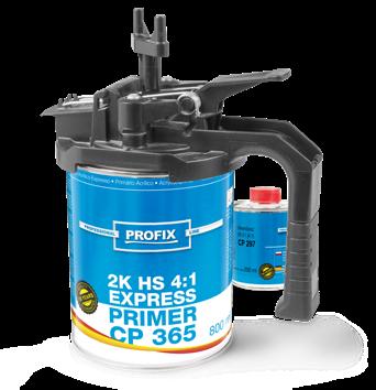 CP 365 Podkład akrylowy 2K HS 4:1 EXPRESS Najwyższej jakości podkład akrylowy łączący zalety gruntujące i wypełniające.