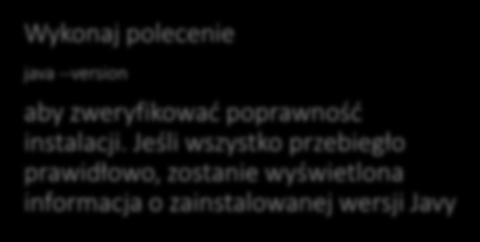 Jeśli wszystko przebiegło prawidłowo,