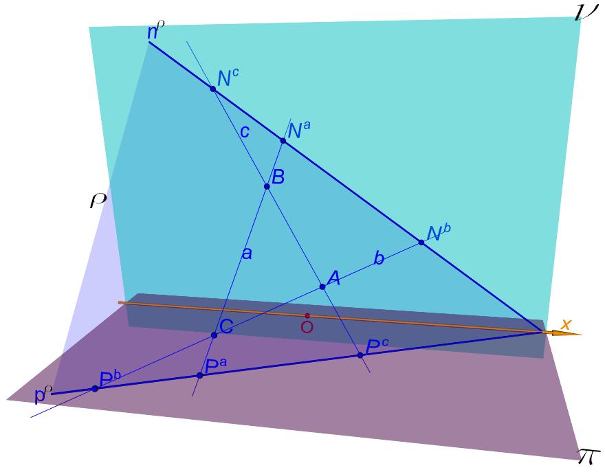 5. Procvičení základních úloh v Mongeově promítání 5.2.