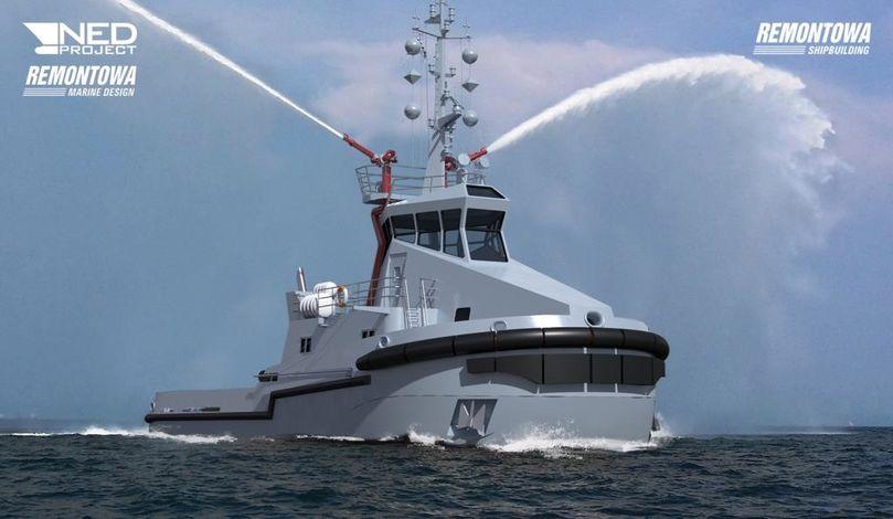 Serwis Specjalny Defence24: MSPO 2017 - wiadomości i analizy z Międzynarodowego Salonu Przemysłu Obronnego w Kielcach Założono dodatkowo, że nowe holowniki mają mieć: nieograniczoną dzielność morską