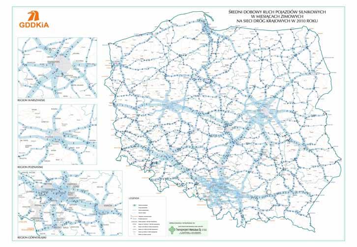 4. Obciążenie sieci dróg krajowych w miesiącach zimowych w 20