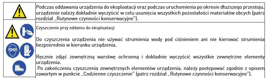 piekarnikiem) Frytop dostępny we wszystkich modelach elektrycznych (dotyczy tylko modelu 980) Lawa wulkaniczna (niedostępny) Bemar (niedostępny) Pełna płyta grzewcza (dotyczy tylko modelu 980: