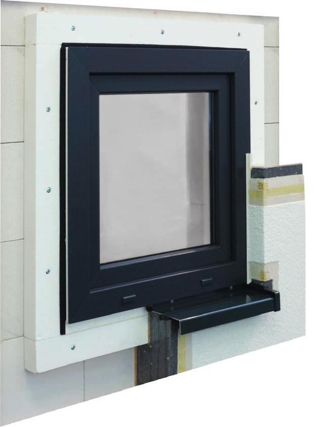 Optymalny montaż okien mocowanie chroniące przed wypadnięciem wg ETB 2,8 kn B1 klasa ogniowa mat. bud.