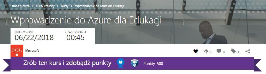 Azure daje Twojej szkole usługę typu "Platforma jako