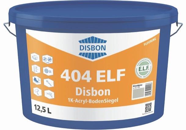 Ausschuss zur gesundheitlichen Bewertung von Bauprodukten Disbon 404 ELF 1K-Acryl-Bodensiegel Jednoskładnikowa, wzmocniona włóknami PU, nie zawierająca rozpuszczalników, bezemisyjna, farba akrylowa