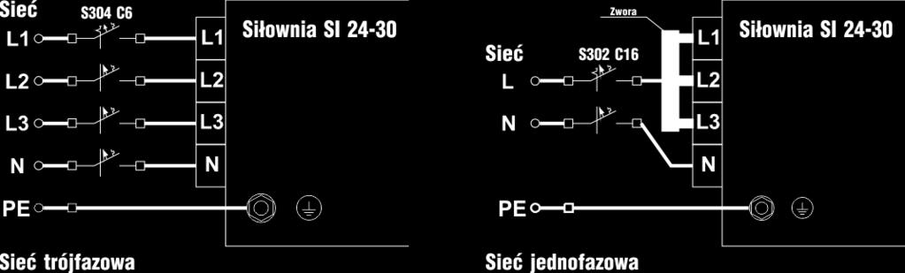Instrukcja obsługi SI24-30 Nr dokumentacji 0290.00.95-01.0 strona /stron: 11 / 19 zacisku; w celu całkowitego i bezpiecznego odłączenia współpracującej baterii.