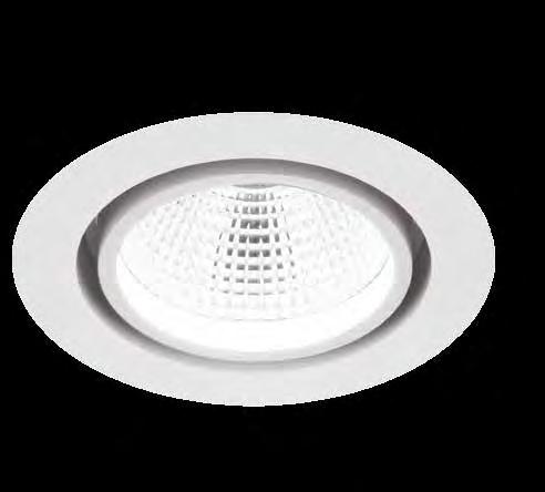 LUGSTAR PREMIUM LED TUNABLE WHITE Decorative downlight luminaire for suspended ceilings for LED light sources.