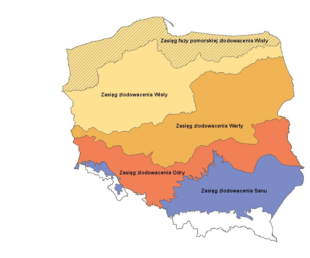 Regionalizacja przyrodniczo-leśna na tle innych podziałów Zróżnicowanie środowiska przyrodniczego Polski Po kolejnym interglacjale eemskim (130 115 tys.