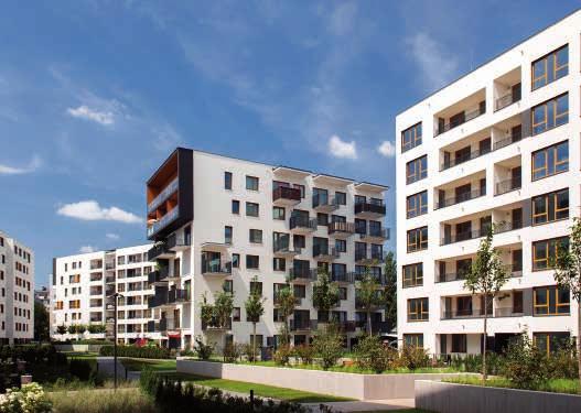 Yareal Polska realizuje najwy szej jakoêci budynki mieszkaniowe we wszystkich segmentach rynku, od ekskluzywnych apartamentów poprzez kameralne budynki o podwy szonym standardzie, a po osiedla