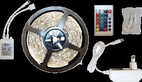 Taśma LED 12V/36W, 5 mb, zestaw: