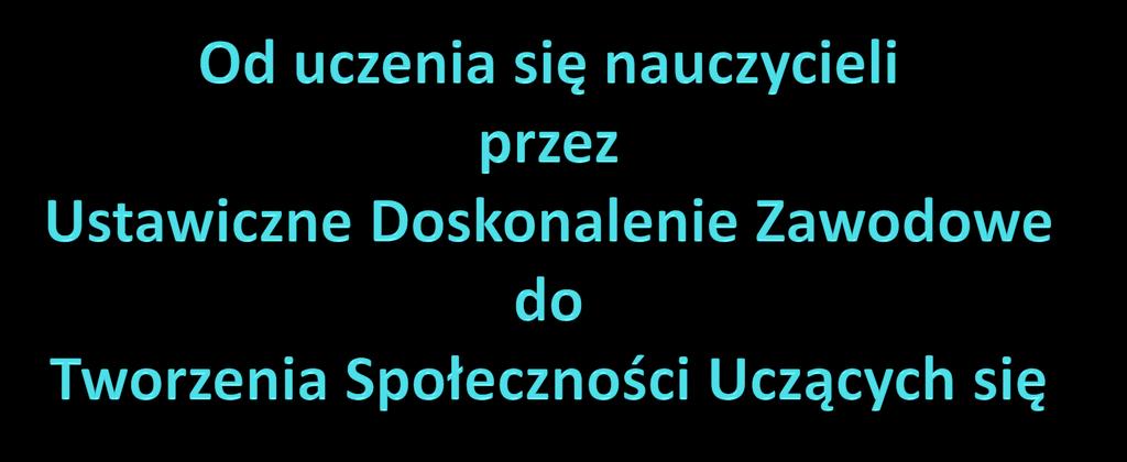 Tworzenie kultury uczenia i