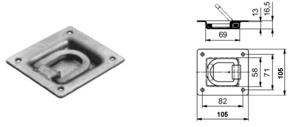 Materiał : Stal/ZN Szt.