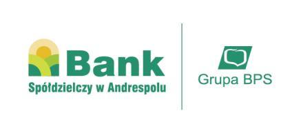 BANK SPÓŁDZIELCZY w ANDRESPOLU Internetowa Obsługa Rachunku (instrukcja użytkownika) Wersja 22.