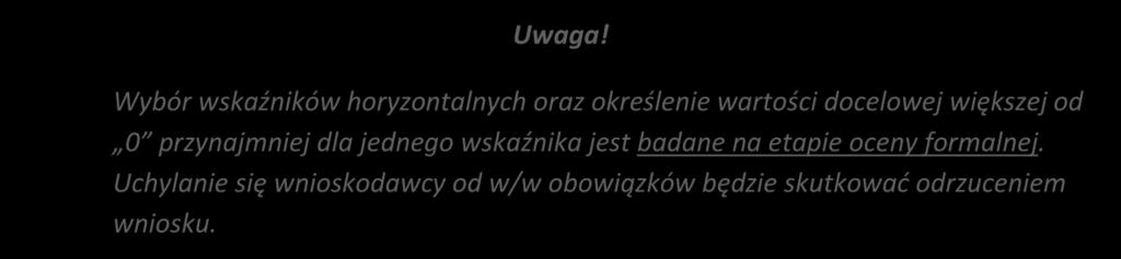 W ramach projektów badany jest efekt netto, tzn. będący wynikiem realizacji inwestycji.