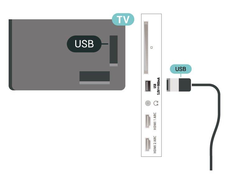 2 - Włącz dysk twardy USB i telewizor. 3 - Po dostrojeniu telewizora do cyfrowego kanału telewizyjnego naciśnij przycisk (wstrzymanie). Próba wstrzymania spowoduje rozpoczęcie formatowania.