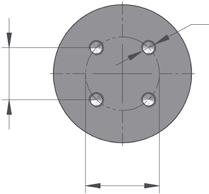 Sprężyna gazowa z opóźnionym powrotem tłoka VAM 75 Slow return gas spring VAM 75 M8 Ø36 C 21 3 R2,5 1 5 1,5 8 D28,3 Ø67 Ø75 G1/8 Przyłącze do napełniania Charge port M8x13 (x4) Ø4 Maksymalne