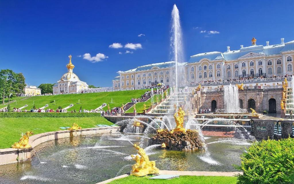 Dzień 3 Sobota, 24 czerwca 2019 r. - Śniadanie. Dalsze zwiedzanie miasta rozpoczniemy od Rejsu do Peterhofu (Pietrodworiec) oddalonego 31 km od Petersburga.