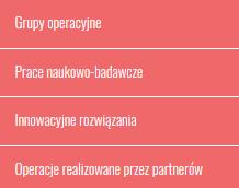 Bazy danych SIR Zarejestrowano 71 nowych Partnerów SIR (łącznie 783 Partnerów) Wprowadzono 8 projektów realizowanych przez Grupy Operacyjne (łącznie 8 projektów) Wprowadzono 197 rekordów dotyczących