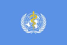 Flaga Światowej Organizacji Zdrowia Źródło:https://pl.wikipedia.