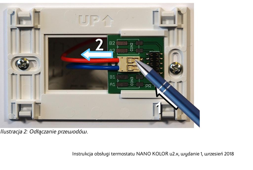 6.4. Podłączenie NANO KOLOR Ilustracja 1: