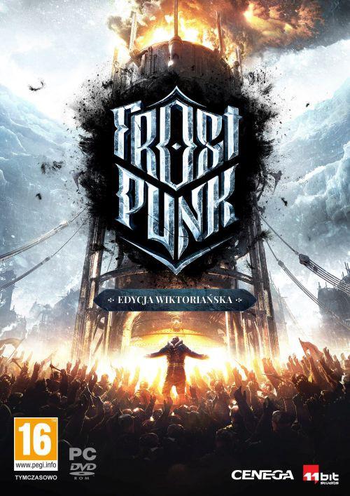 Frostpunk Jest to gra komputerowa łącząca w sobie elementy strategicznej gry czasu rzeczywistego, gry w budowę